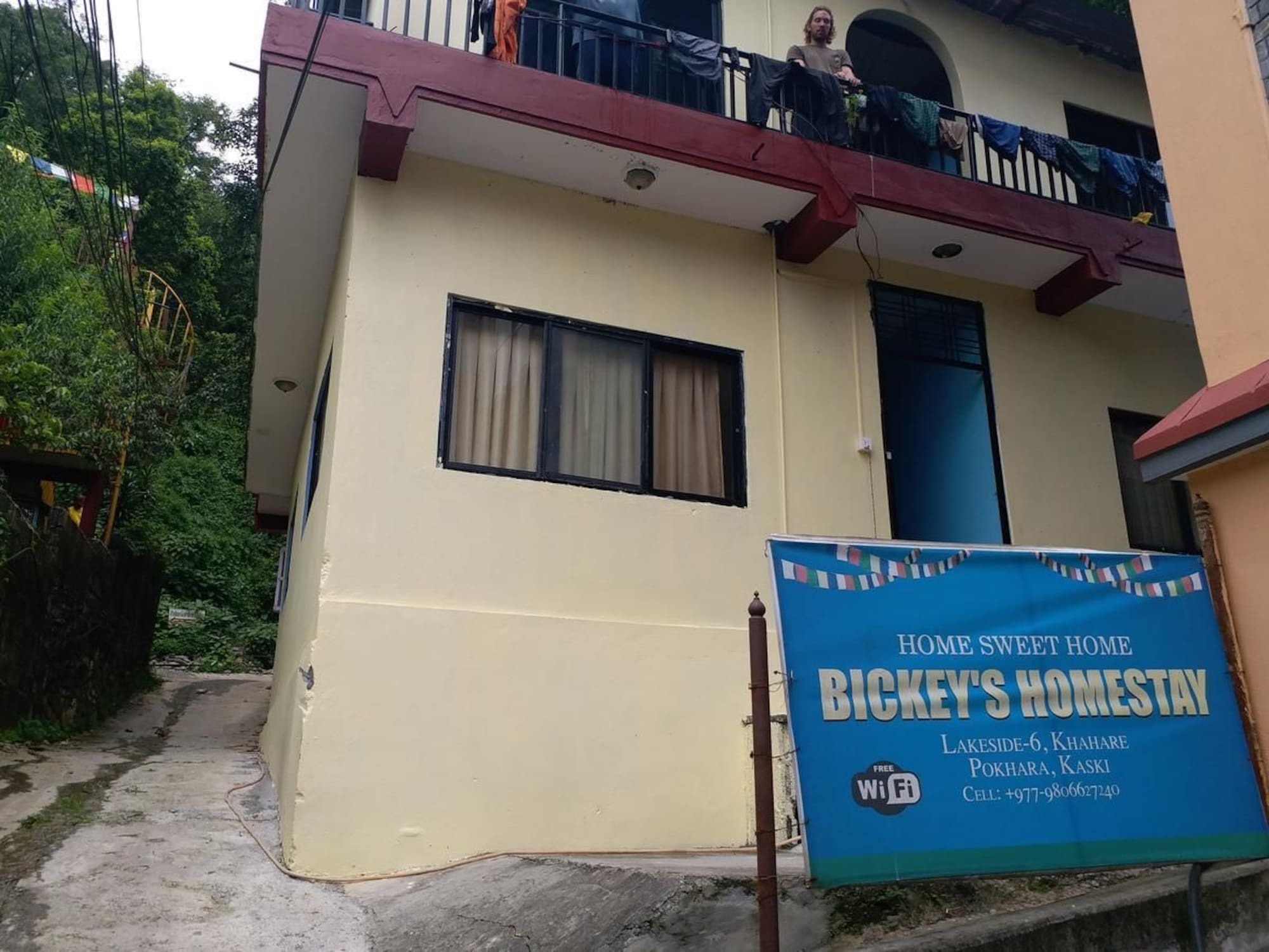 Bickey'S Homestay Pokhara Exterior photo